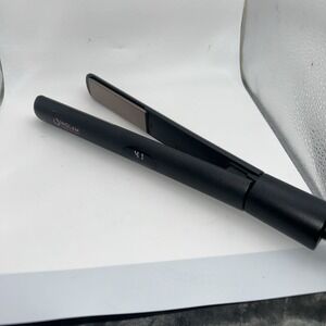 INGLAM HS0114 Flat Iron Hair Straightener Digital Temp Display Dual Voltage Blk